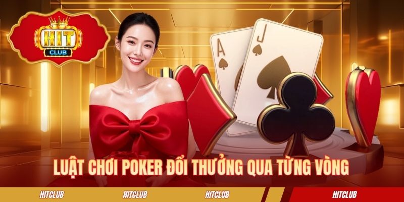 Luật chơi Poker đổi thưởng qua từng vòng